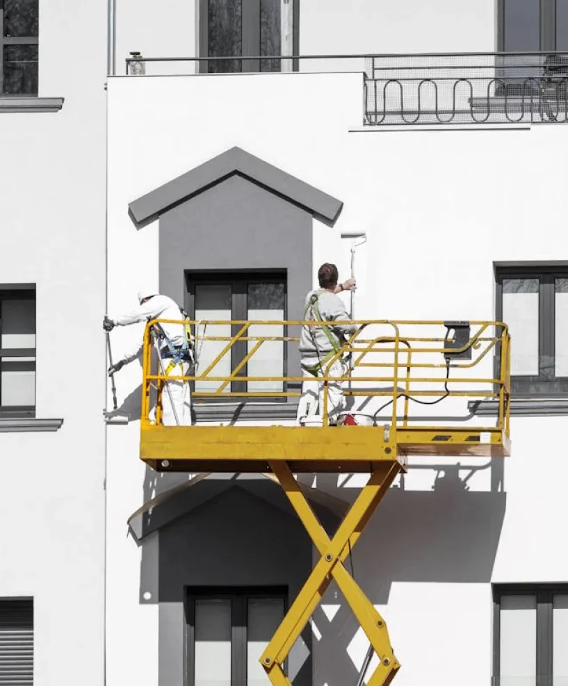 Eurl Rdc Ravalement De Facades Segre En Anjou Bleu Peinture Exterieure 1